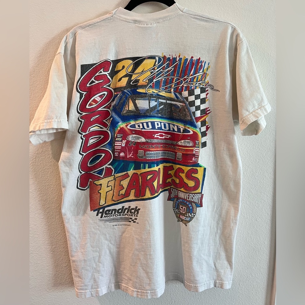 90’s NASCAR 3x Champion Jeff Gordon 50th Anniversary t-shirt